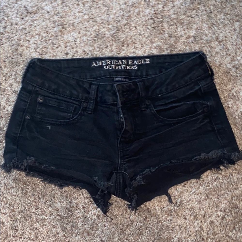 AE black shorts